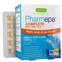 Igennus Pharmepa rtg Omega 3 EPA DHA Fatty Acids 1000mg, IFOS Certified, High Potency Wild Fish Oil with GLA Evening Primrose Oil, Lemon Flavor, 60 Softgels