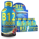 Vitamine Energie Shots, gemengde Berry smaak, Tot 7 + uren van energie, 1,93 Fl Oz, 12 Tellen