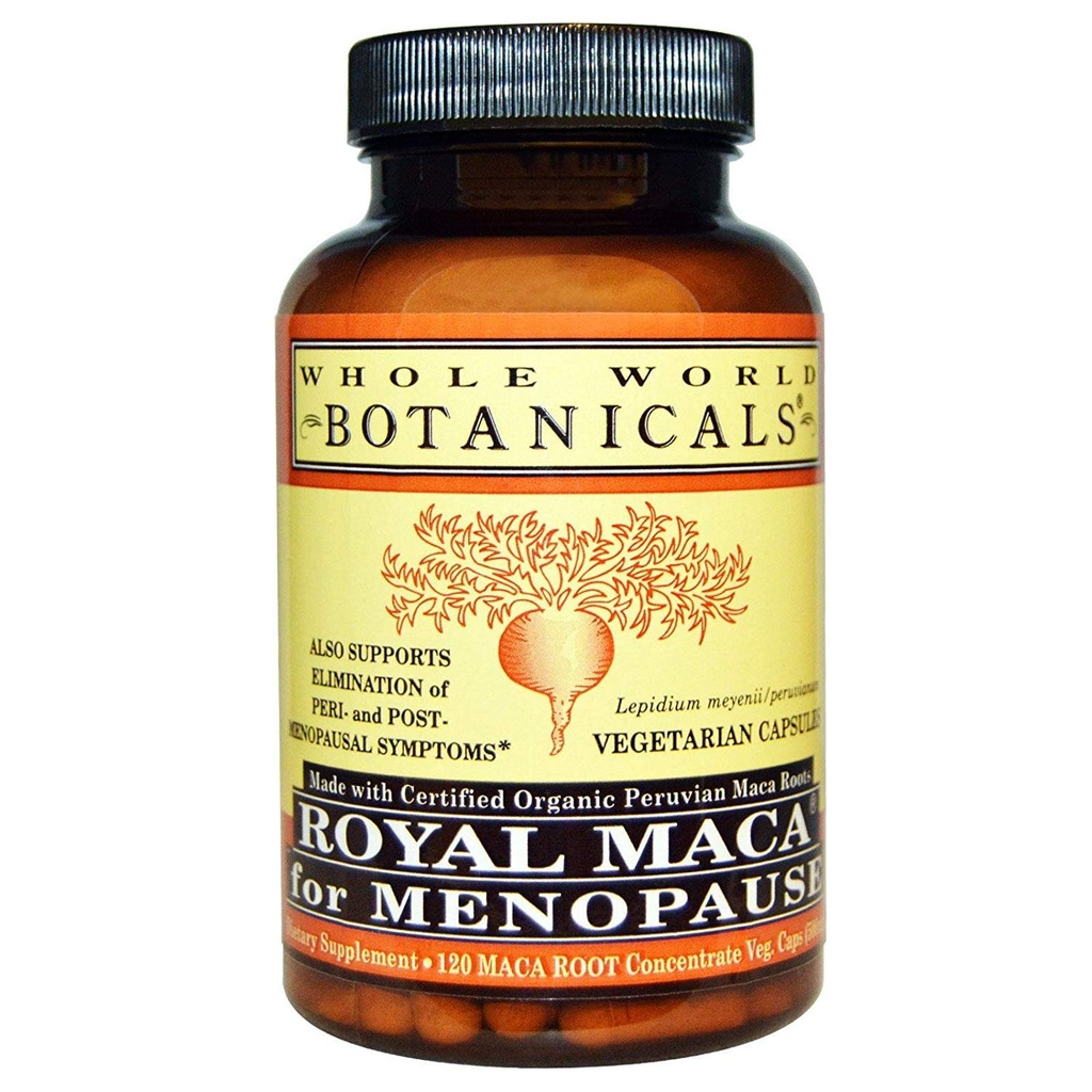 Terve maailm BOTANIKAALID Royal Maca menopausile, 120 CT