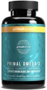 Primal Harvest Omega 3 Petroli de peix suplementaris, 30 Servings Soft Gelsles Capsules w/ 1000mg EPA + DHA suplementaris, No Fishy Burps-GO Omega 3 Fatty àcid