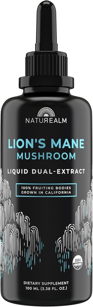 Naturealm Levoše Mane Huba Liquid Tinture Supplement 