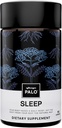 PALO Sleep & Stress Support – Melatonin-Free Vegan Supplement with Organic Valerian Root, L-Theanine, Magnezyum, Chamomile, Lemon Balm & Passionflower – 90 Capsules