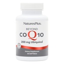 NaturesPlus Beyond CoQ10 200 mg - 30 Softgels - Provides High-Strength Ubiquinol - Supports Overall Well-Being - 30 Servings