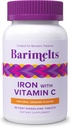 Barimelts Iron with วิตามินซี, 90 Dips Recection tables (1-Month Profiles), Bariatric Iron supplement for ผู้หญิง, Aural Favor