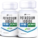 HealthFare Potassium Iodide Tablets | 130 mg | 120 Fast-Dissolving Tablets (2 Pack) | Ki Pills | Long Shelf Life | Non-GMO