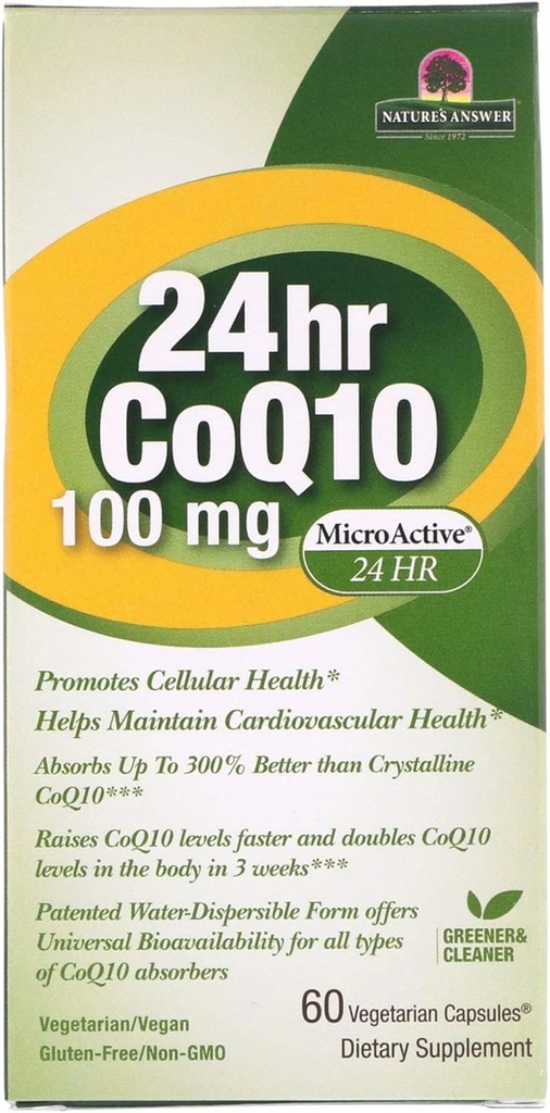 Genceutic Naturals Coq10 24 timer 100mg