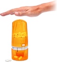 Pill Dispenser - תרופה הולדר למבוגרים ומבוגרים - Lock Feature - Arthritis Friendly - One Push, One Pill - Effortless & Hygienic - 75 טבליות עגולות