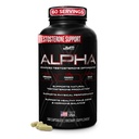 Alpha JYM X Advanced Testosterone Booster - Vitality, Optimization, DHEA, Ashwagandha, Boron, Shilajit, Fenugreek, Eurycoma, Damiana, Quercetin, DIM, JYM Supplemental Science (240 Capsules)