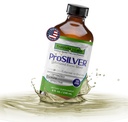 Ionic Colloidal Silver Liquid 20 PPM Bio Active per il supporto immunitario Vetro Bottiglia 8oz Organic Supplemento