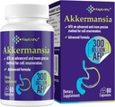 300 Billion AFU Akkermansia Probiotic for Women & Men, Akkermansia Muciniphila for More GLP-Autive, Gut & Immune, Gut búng Lin Hàm, 60 Count