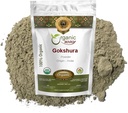 Organic Way Gokshura Powder (Tribulus Terrestris) - Organic & Kosher Certified | Raw, Vegan, Non GMO & Gluten Free | USDA Certified | Origin - Indien (1LBS/ 16Oz)
