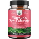 Saw Palmetto for Women 500mg - DHT Blocker for Women 30-Day Supply - Hair Vitamins for Hair Loss Supplement - Saw Palmetto Extract Capsules with Maca Root & Biotin - 90 Count