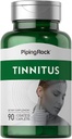 Piping Rock Tinnitus supplement - 90 Caplets , Vegetarian, Non-GMO, Gluten Free