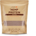 Proteína Hemp Vegan polvo para o corazón ea saúde cerebral, fácil de dixestión bebida de po de chocolate con proteína vexetal para a construción e recuperación muscular, 9 aminoácidos esenciais (Chocolate, 10 onzas)