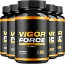 LIVORKA (5 pakke) VigorForce piller, VigorForce kapsler, VigorForce avansert formel, 300 kapsler i 5 måneder