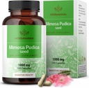 HERBAMAMA Mimosa Pudica Kapsuly semien - 1000mg Mimosa Pudica Extract Powder for Digestive Cleans & Detox - Vegan, Non-GMO Digestive Suplement, 100 Caps