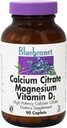 Calcio Citrato Magnesio Plus Vitamina D 90 Caps - Bluebonnet