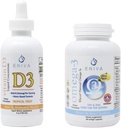 Eniva Omega 3 Premium žuvų taukai High EPA / DHA ir skystas vitaminas D3 (120 ml) Gydytojas suformuluotas taip, kad greitai absorbuotųsi