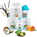 Áno môžete! Detox Plus Kit (Meal Replacement Vanilla, Aloe Vera Mango) - Kompletné jedlo Replacement Powder, High Energy Shake Booster, Aloe Vera Detox Supplement, Health Transformation