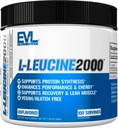 Evlution Nutrition L-Leucine 2000 - Protein Synthesis, Recovery & Muscle Support - Performance & Energy - 2000mg L-Leucine - Gluten Free & Vegan - Unflavored Dietary Supplement Powder - 100 Servings