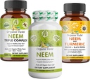 Premium Neem & Turmeric Supplement Bundle 