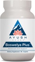 Ayush 허브 Boswelya Plus - Glucosamine Chondroitin Joint Support Supplement, 남성 및 여성을위한 Turmeric 근육 지원, Curcumin과 관절 관리 - 90 채식 캡슐 (1 개)
