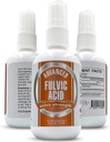 Advanced Fulvic Acid and Humic Acid Trace Mineral Liquid Spray Supplement. 70+ Minerais vitais orgânicos iônicos e eletrólitos, benefícios semelhantes de Shilajit & Drops (4 oz, 120 Servings)