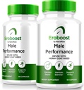 (2 Kemasan) Suplemen Pembangunan untuk Suplemen Pria, Penguatan Pria Erobohamba, Nuclesi Harian untuk Mendukung Performance Peak dan Overall Wellness, Ero Boost Formula Review (120 Capsules)