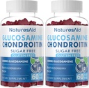 Glucosamina Condroitin Gummies com HSH & Elderberry Força Extra - Apoio Conjunto, Suplemento de Suporte Imune Antioxidante para Adultos, Homens e Mulheres.(2 Pack)