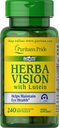 Puritanen Harrotasuna Herbavision Lutein, Zeaxanthin, Bilberry Softgels, 240ko kondea