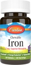 Carlson Chewable Iron 27 mg,葡萄,血液健康,30片