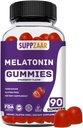Melatonin Gummies. Melatonin 5mg Sleep Gummies per un sonno migliore, energia e messa a fuoco. Adulti e bambini Melatonin Gummy: Non-Habit Forming, Non-OGM, Senza glutine, Gelatin-Free. 90 Gummies