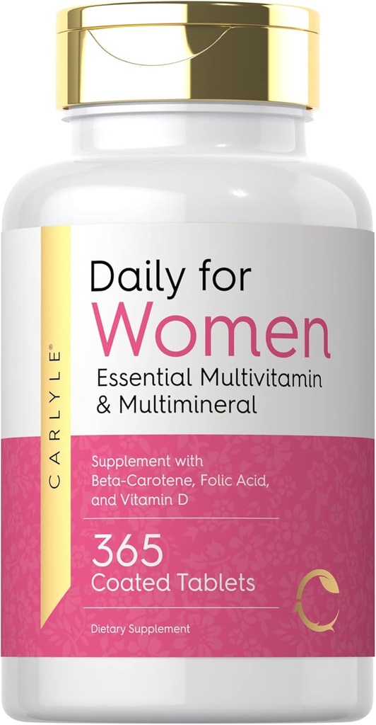 Carlyle Women's Daily Multivitamine en Multiminerale Supplement 