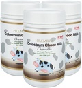 (Pack of 3) Hei No Premium Grass-Fed Colostrum Choco 150 tablettia