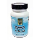 ‘Awa Calm Capsules - Kava-Based Herbal Supplement with 30% Kavalatone, Calamus Root, Passion Flower, Lemon Balm & Hops (60 Capsules)