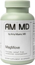 Amy Myers MD MagMove - Supports Healthy Boul Movement - Magnesium Suplemen Gut Motilitas - with ACV, Artichoke & Ginger - 60 Capsules (30 Servis)