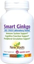 NEW ROOTS HERBAL Smart Ginkgo συμπλήρωμα, 60 κάψουλες λαχανικών, ανοσοποιητικό σύστημα & Γνωστική υποστήριξη
