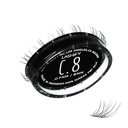 Lashify Curl 8mm Gossamer Extensii geană Refill, negru, False Lashes DIY pentru un aspect natural