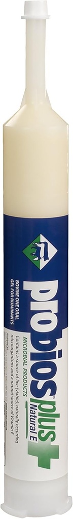 Probios Bovine Один Оральний Гель для Ruminants Plus Natural-E Tube, 300cc