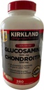 Kirkland Handtekening Glucosamine HCI 1500mg Chondroitinsulfaat 1200mg 220 tabletten/Nieuw verhoogd aantal
