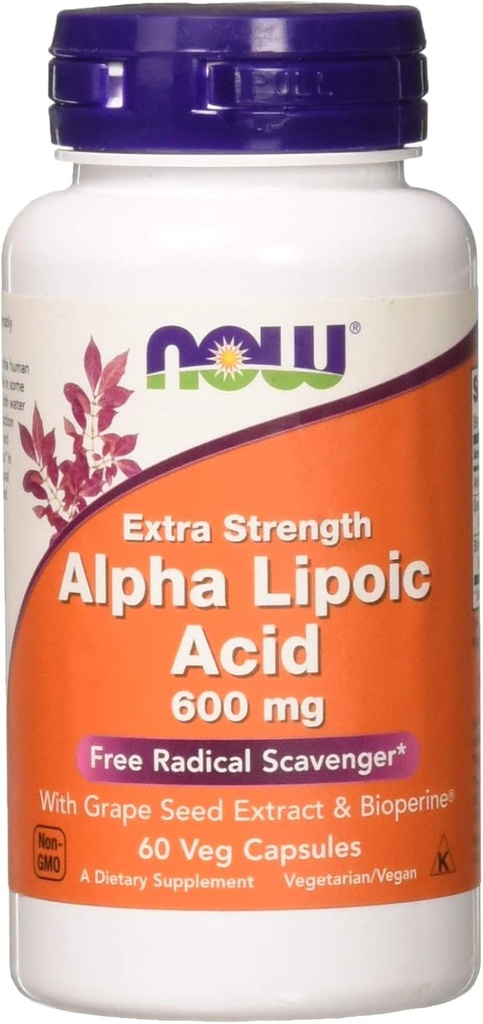 Most Foods Alpha Lipoic Acid 600mg 60 Vegi kapszula