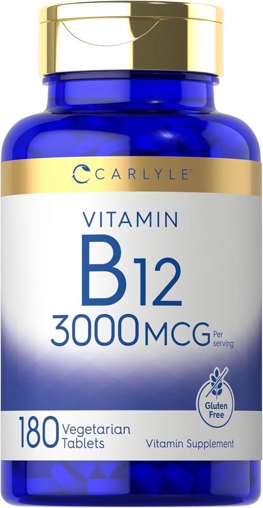 Carlyle B12 Vitamina 3000 mcg 