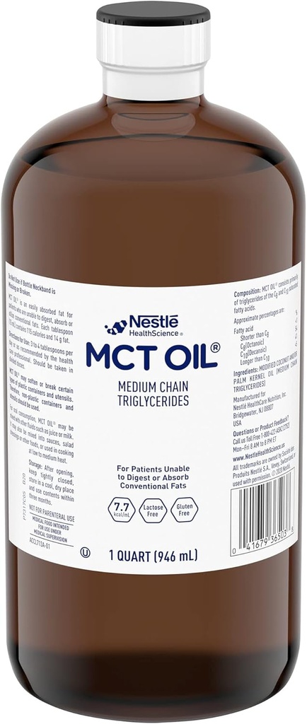 Nestle Mct Oil, for Digestive Problems, 1 EA