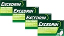 Excedrină Extra Forţă, Acetaminofen, Aspirină (AINS) şi Cafeină, 24 ct (Pachet de 4)