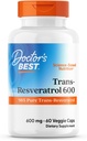 Mellor Trans-Resveratrol 600, 98% Pure Trans-Resveratro, Non-GMO, Gluten Free, Soy Free, Vegan 60 Veggie Caps