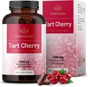 HERBAMAMA Tart Cherry Extract Capsules - Ekstrak Cery untuk Dukungan Acid Uric - Vegan, Suplemen Antioksidan Non- GMO