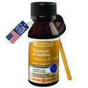 De La Cruz 2% Iodine First Aid Antiseptic, Made in USA 1 FL OZ (1 Bottle)