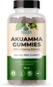 놀라운 식물 Akuamma Gummies - 높은 Potency Daily Wellness Gummy, Vegan, Non-GMO, 글루텐 자유로운 초본 보충교재 - 250MG 자연 야생 베리 맛과 함께 거미 (30 개)