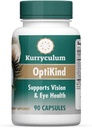 OptiKind Vision תומך ויטמין עיניים, 90 קפסולות, בריאות העין פורמולה עם Lutein לעיניים ו Glutathionee