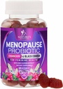 Menopause Supplement Gummies - Complete Women's Probiotics Gummy Supplements - Advanced Menopause Relief for Women with Black Cohosh & Cranberry - Mild Hot Flashes & Night Sweats Support - 60 Gummies